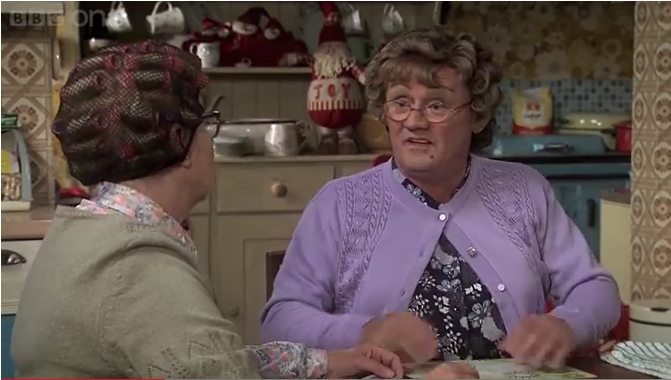 Mrs. Brown has a very sticky situation R-Rated (FUNNY VIDEO)